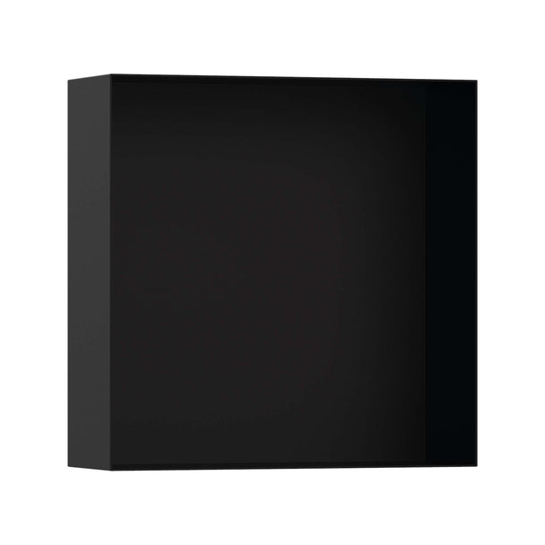 Hansgrohe XtraStoris Minimalistic Duvar Nişi  Açık Çerçeveli 300/300/100 Satin Siyah