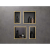 Hansgrohe XtraStoris Duvar Nişi 30x30x10 Bronz/Siyah