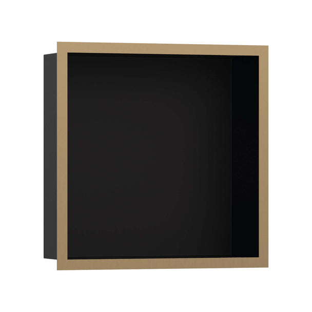 Hansgrohe XtraStoris Duvar Nişi 30x30x10 Bronz/Siyah