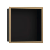Hansgrohe XtraStoris Duvar Nişi 30x30x10 Bronz/Siyah