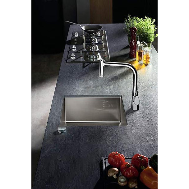 Hansgrohe S719-U400 Tezgah Altı Çelik Eviye 400