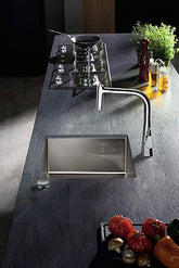 Hansgrohe S719-U400 Tezgah Altı Çelik Eviye 400