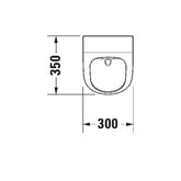 Duravit ME By Starck Rimless Pisuvar