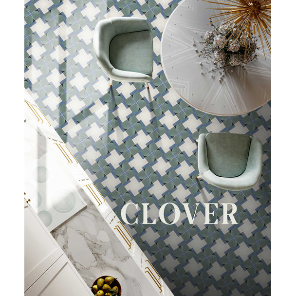 Ege Seramik 20 x 20 Clover Yeşil K:10