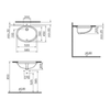 Vitra S20 Tezgah Altı Lavabo 52 cm