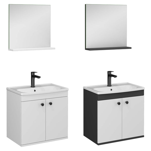 Ece City 60 Banyo Dolabı Seti toplu