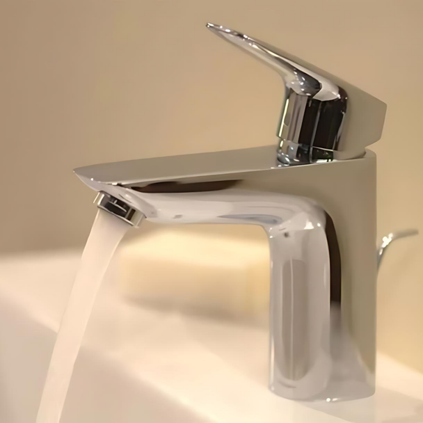 Hansgrohe Logis E Lavabo Bataryası 70 Sifon Kumandalı