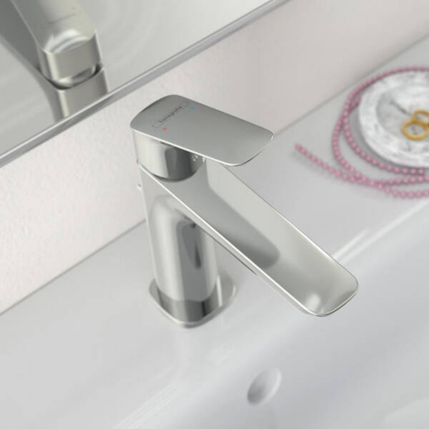 Hansgrohe Logis E Lavabo Bataryası 110 Sifon Kumandalı,Fine Coolstart