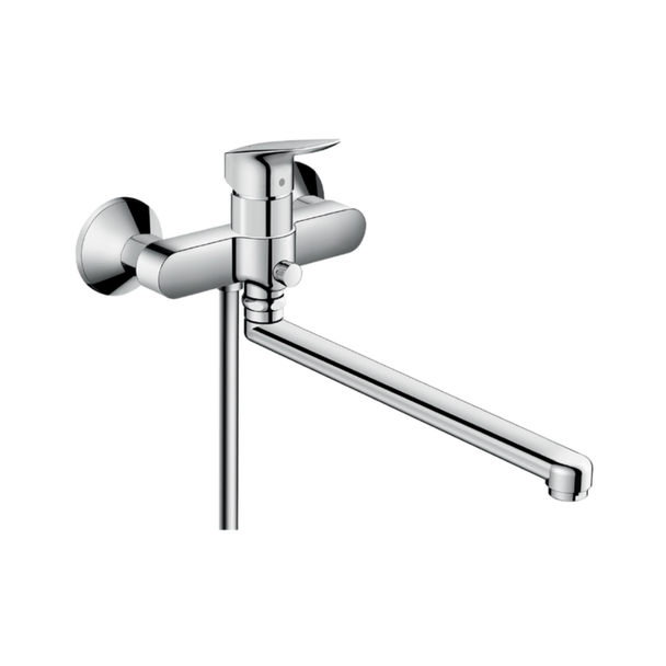 Hansgrohe Logis Tek Kollu Uzun Gagalı Banyo Bataryası
