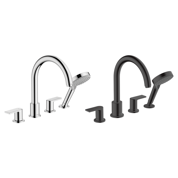 Hansgrohe Vernis Shape 4 Delikli Küvet Bataryası