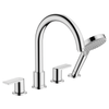 Hansgrohe Vernis Shape 4 Delikli Küvet Bataryası