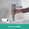 Hansgrohe Vernis Shape Lavabo Bataryası 100