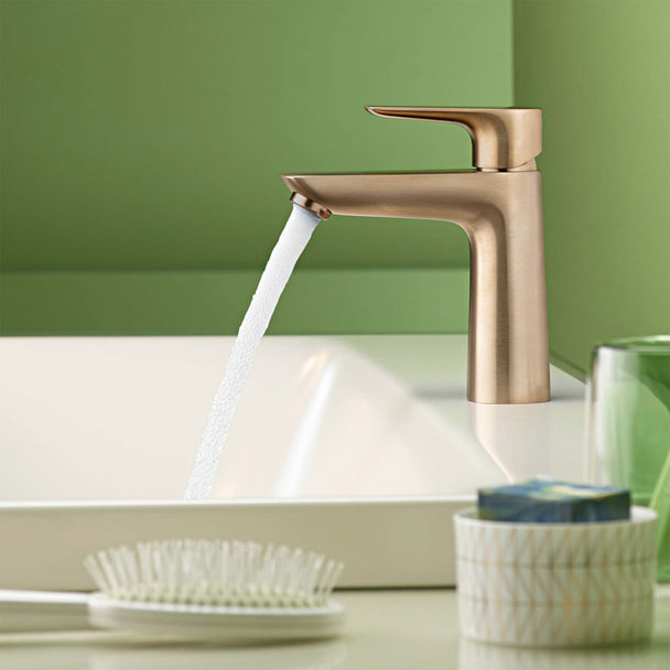 Hansgrohe Talis E Lavabo Bataryası 110 Bronz  Kumandasız