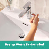 Hansgrohe Rebris S Lavabo Bataryası 110 Kumandalı