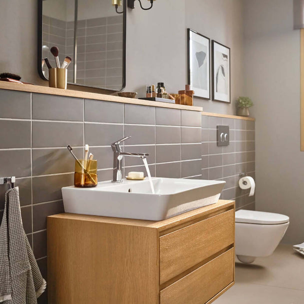 Hansgrohe Rebris E Lavabo Bataryası 110 Kumandalı