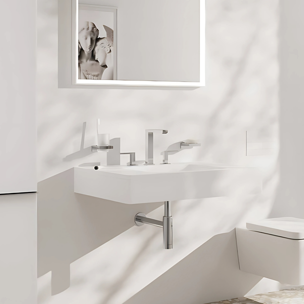 Hansgrohe Tecturis E 3 Delikli Lavabo Bataryası 150