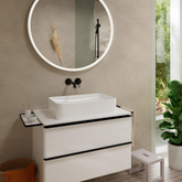 Hansgrohe Tecturis S Ankastre Lavabo Bataryası 165 Satin Siyah