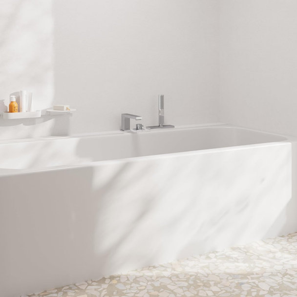Hansgrohe Tecturis E 3-Delikli Küvet Kenarı Tek Kollu Banyo Bataryası sBox ile