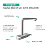 Hansgrohe Aquno Select M81 Eviye Bataryası 250 Spiralli 2jet sBox