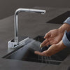 Hansgrohe Aquno Select M81 Eviye Bataryası 250 Spiralli 2jet sBox