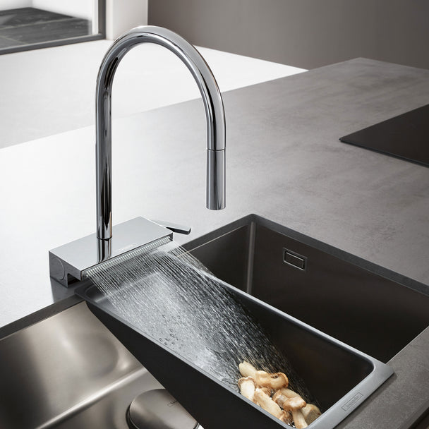 Hansgrohe Aquno Select M81 Eviye Bataryası 170 Spiralli 3jet sBox