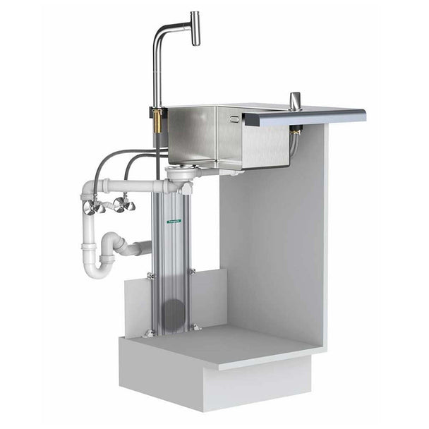 Hansgrohe Talis Select M51 Eviye Bataryası 220 Spiralli 2jet sBox
