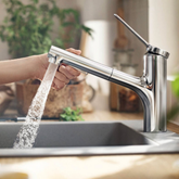 Hansgrohe Zesis M33 Krom Tek Kollu Eviye Bataryası 150 2 jet