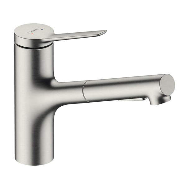 Hansgrohe Zesis M33 Paslanmaz Çelik Tek Kollu Eviye Bataryası 150 2 jet