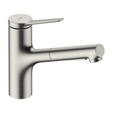 Hansgrohe Zesis M33 Paslanmaz Çelik Tek Kollu Eviye Bataryası 150 2 jet