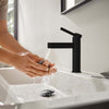 Hansgrohe Finoris Lavabo Bataryası 110 Sifon Kumandalı Satin Siyah