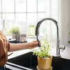 Hansgrohe Aqittura M91 Eviye Bataryası 210 Çekilebilir Gaga 1jet