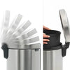 Brabantia Soft Pedallı Çöp Kovası 5lt Parlak Paslanmaz Çelik