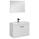 Ece City 80 Banyo Dolabı Seti beyaz