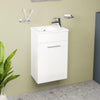 Vitra Mia Banyo Dolabı + Ayna Seti 40 cm Beyaz