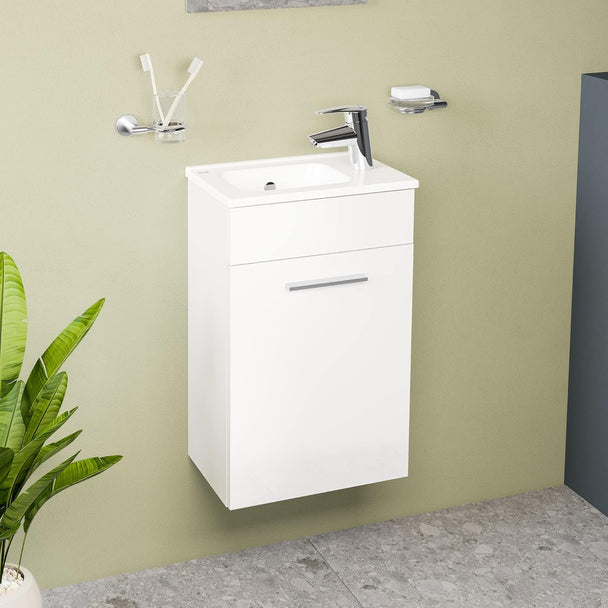 Vitra Mia Banyo Dolabı + Ayna Seti 40 cm Beyaz