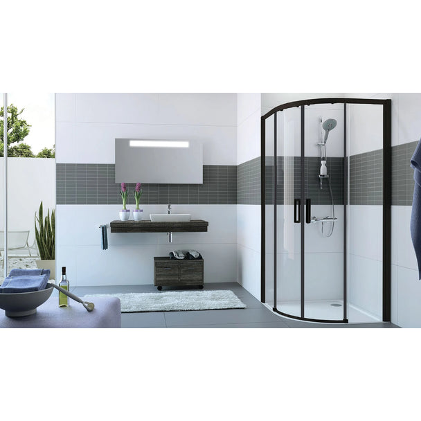 Hüppe Design Pure KY O K2S2 T Şeffaf Cam Duşakabin