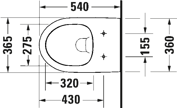 Duravit No.1 Asma Klozet Rimless ve Kapak Seti