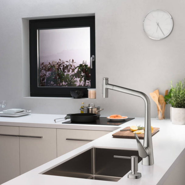 Hansgrohe A71 Eviye Sıvı Sabunluk Paslanmaz Çelik