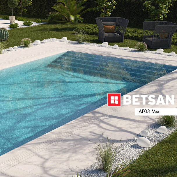 Betsan Cam Mozaik Quatro Kombinasyon Serisi 25 x 25 mm