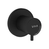 Vitra Ankastre Stop Valf Sıva Üstü Grubu Siyah