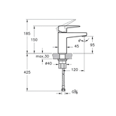 Artema Root Square Lavabo Bataryası S