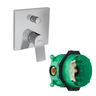 Hansgrohe Vivenis Ankastre Banyo Bataryası Krom + İç Set