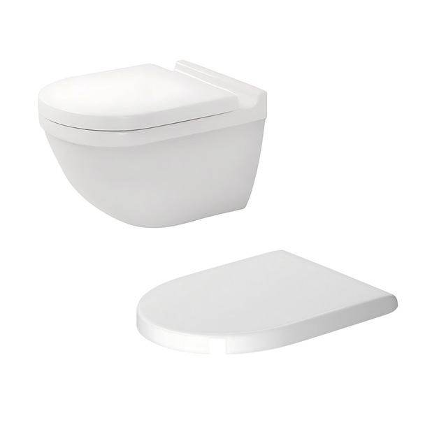 Duravit Starck 3 Rimless Asma Klozet + Kapak