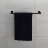 Duravit Starck T Uzun Havluluk 600 mm Mat Siyah