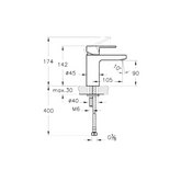 Artema Fold S Lavabo Bataryası Teknik