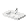 Duravit White Tulip 75 cm Etajerli Lavabo