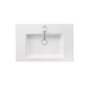 Duravit White Tulip 75 cm Etajerli Lavabo