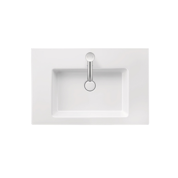 Duravit White Tulip 75 cm Etajerli Lavabo