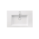 Duravit White Tulip 75 cm Etajerli Lavabo