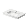 Duravit White Tulip 75 cm Etajerli Lavabo